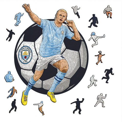 Erling Haaland | Houten Puzzel