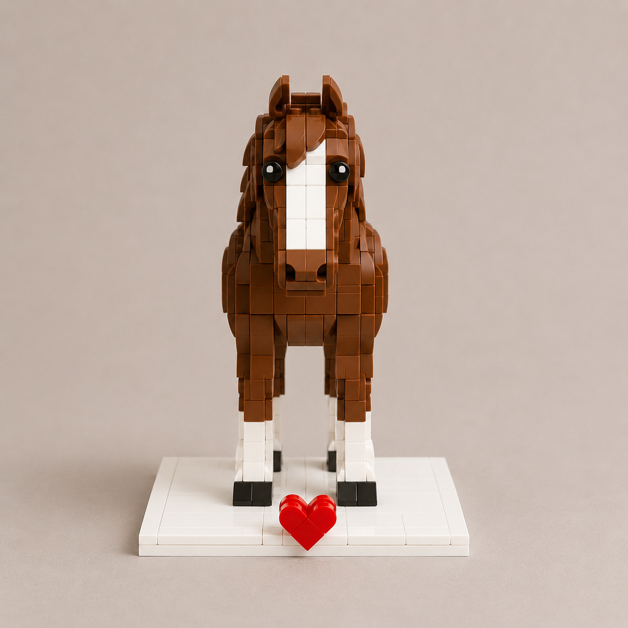 Eigen foto van jouw dier als bouwstenen figuur | Bouwsteentjes