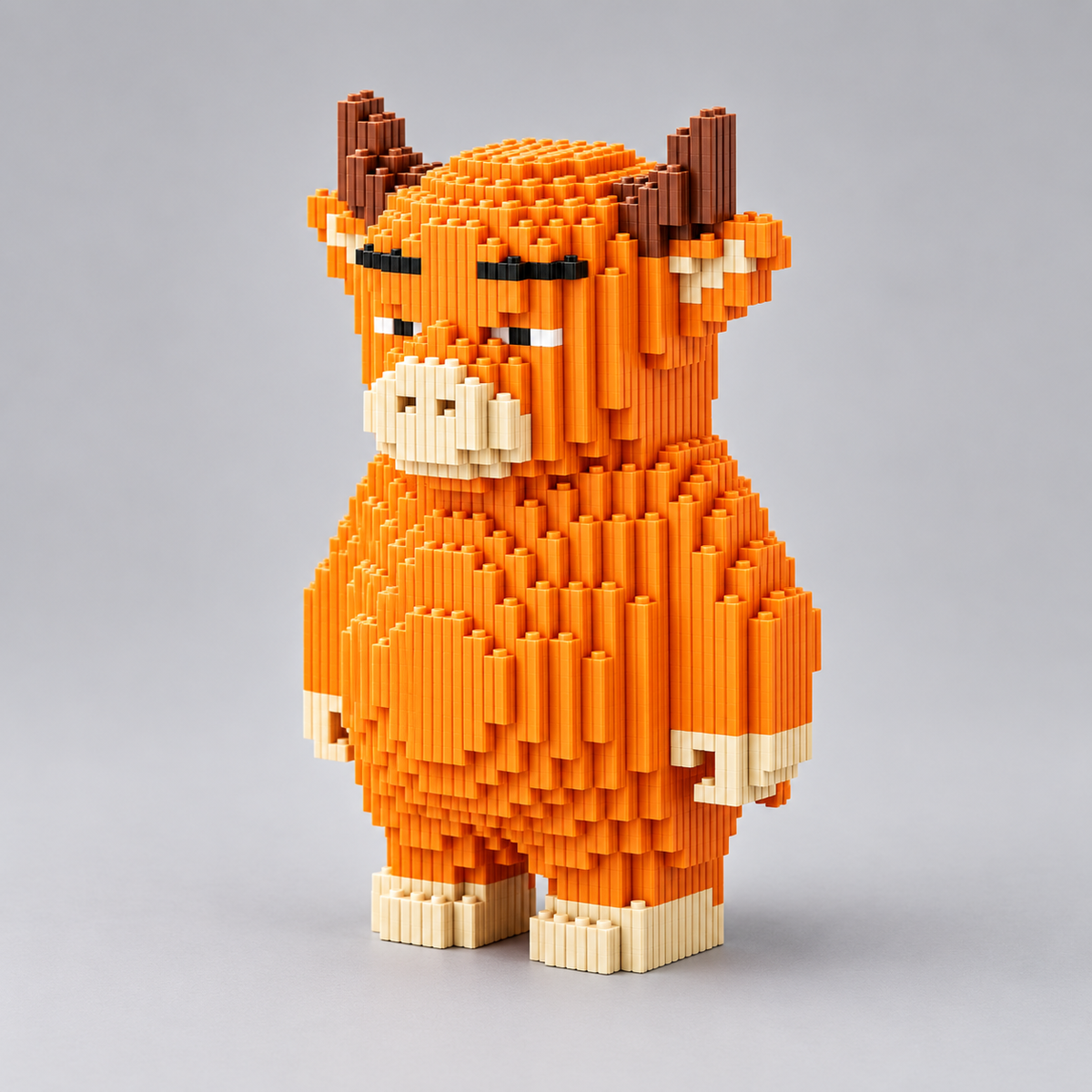Stoere stier | Bouwsteentjes