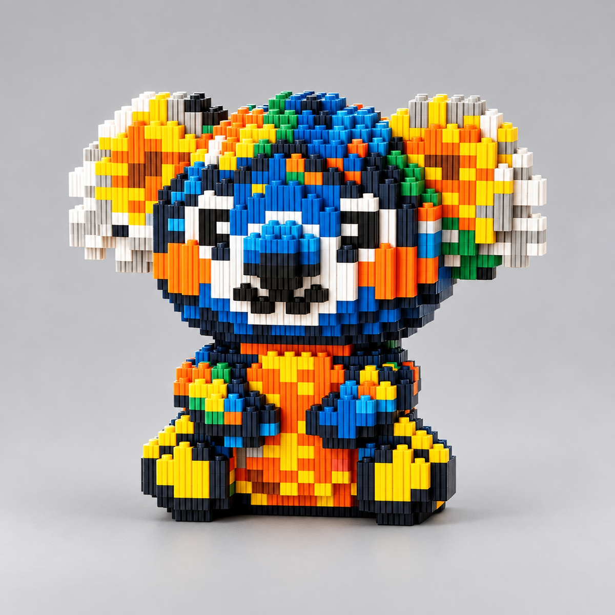 Kleurrijke koala | Bouwsteentjes