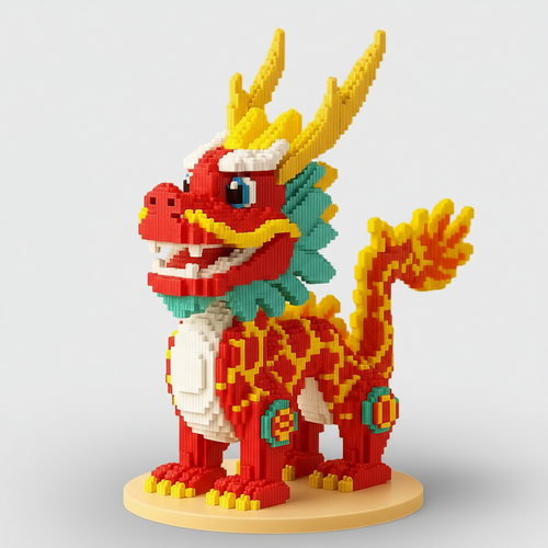 MEGA prachtige draak | Bouwsteentjes