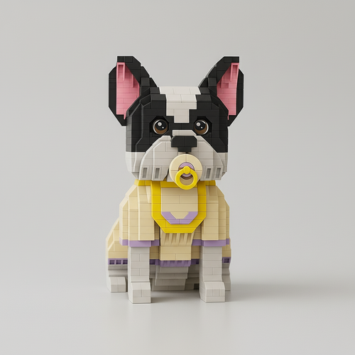 Puppy met speen  | Bouwsteentjes