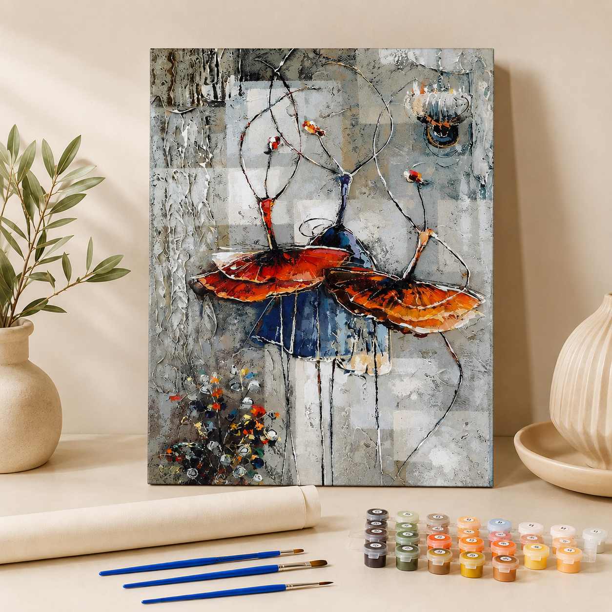 Ballerina | Schilderen op Nummer