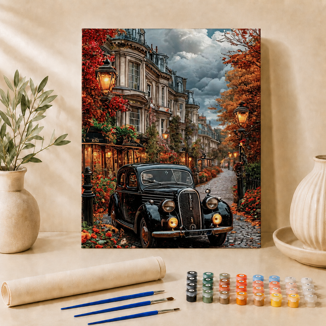 Klassieke Auto | Schilderen op Nummer