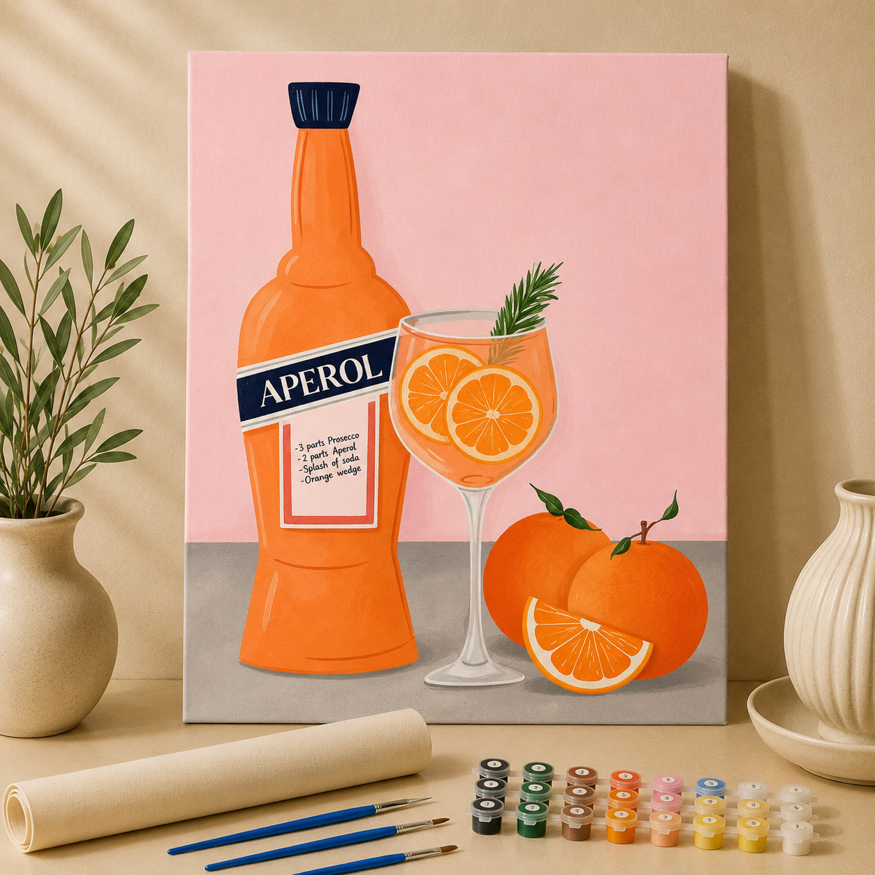 Drankjes | Schilderen op Nummer