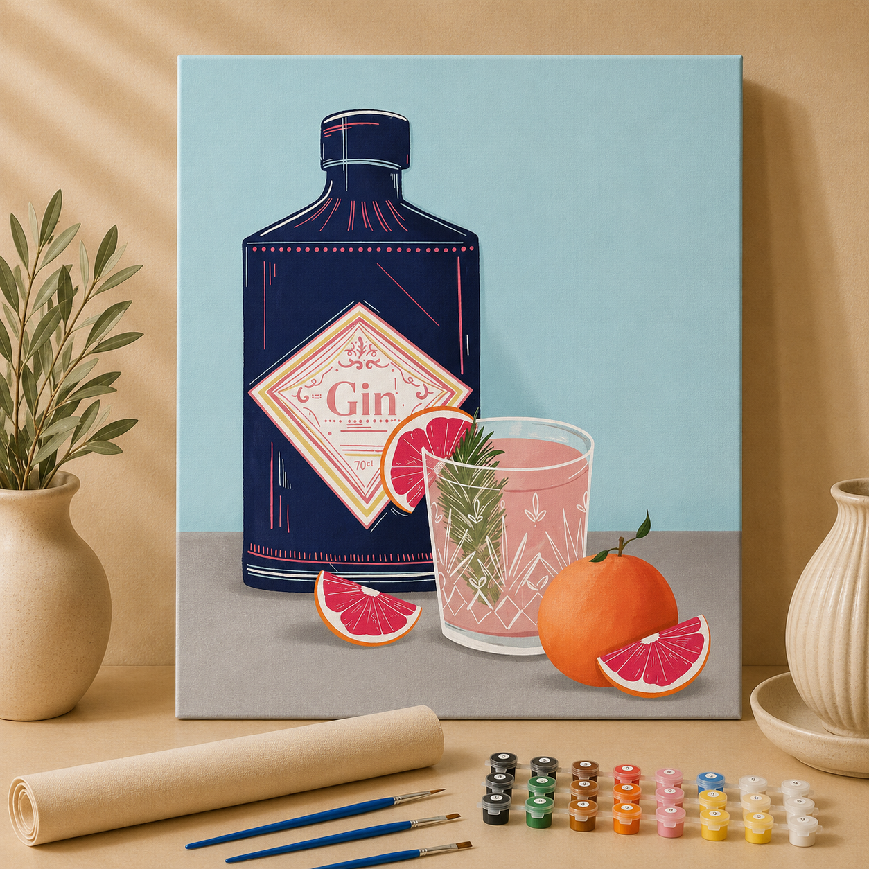 Drankjes | Schilderen op Nummer