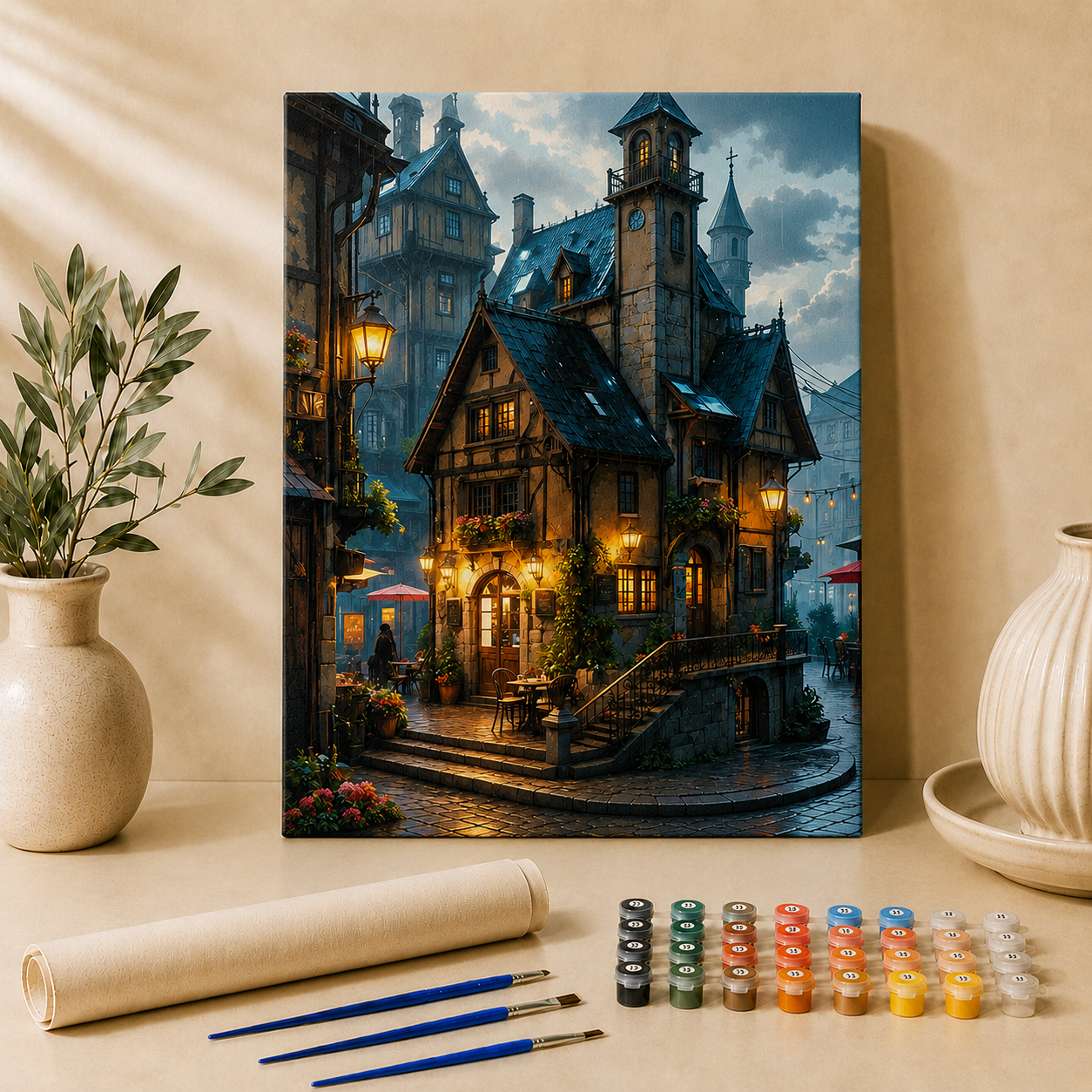 Spookhuis | Schilderen op Nummer