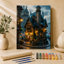 Spookhuis | Schilderen op Nummer