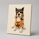 Halloween hond | Premium Parel Diamond Painting