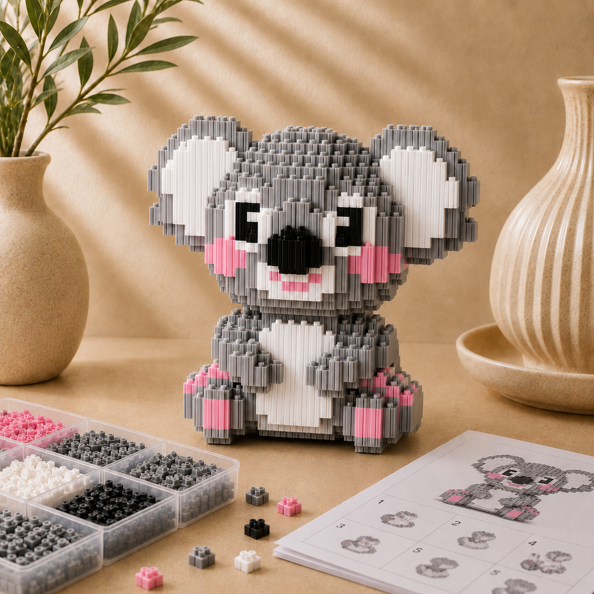 Grijze Koala | Bouwsteentjes