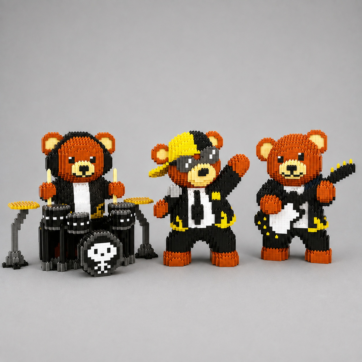 Knuffel beer band | Bouwsteentjes