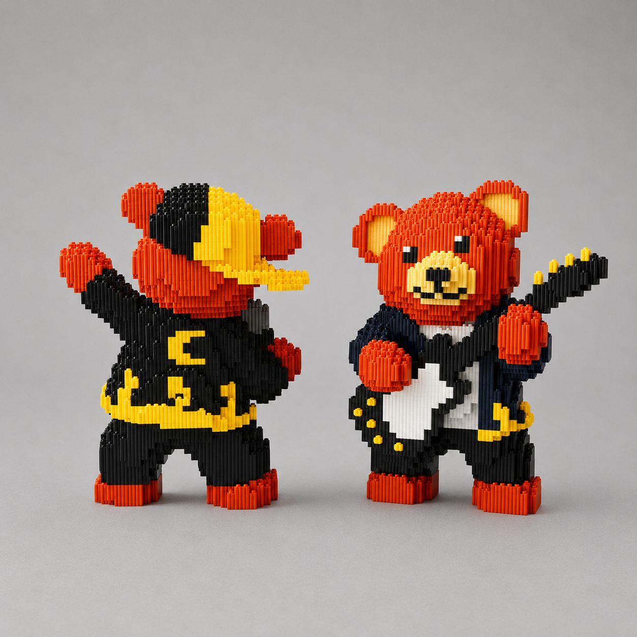 Knuffel beer band | Bouwsteentjes