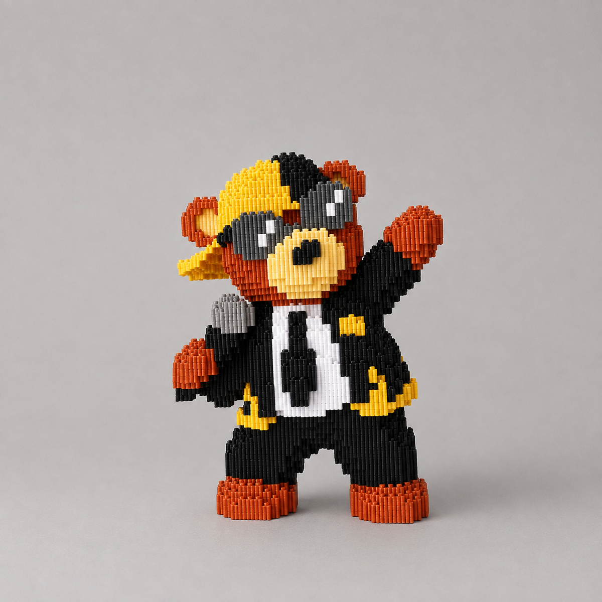 Knuffel beer band | Bouwsteentjes