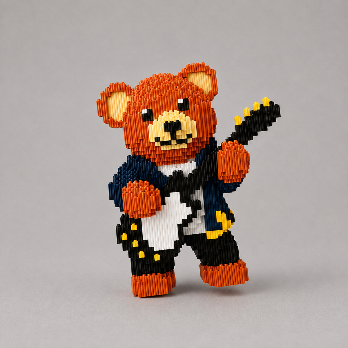Knuffel beer band | Bouwsteentjes