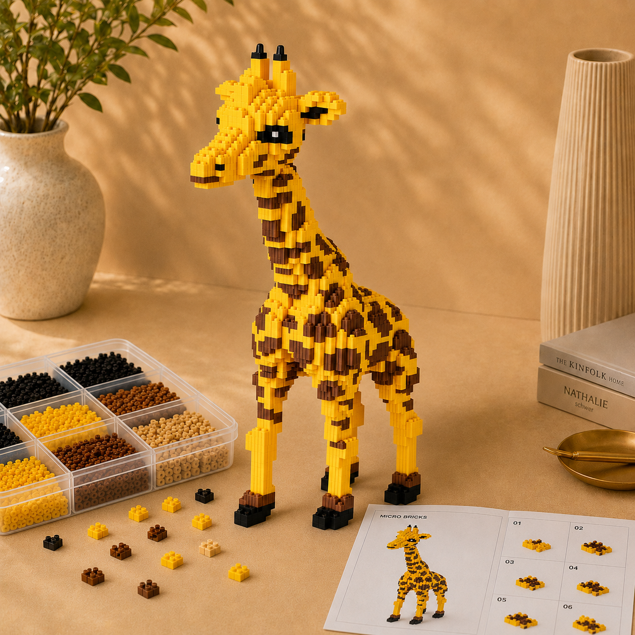 Mega Giraffe | Bouwsteentjes
