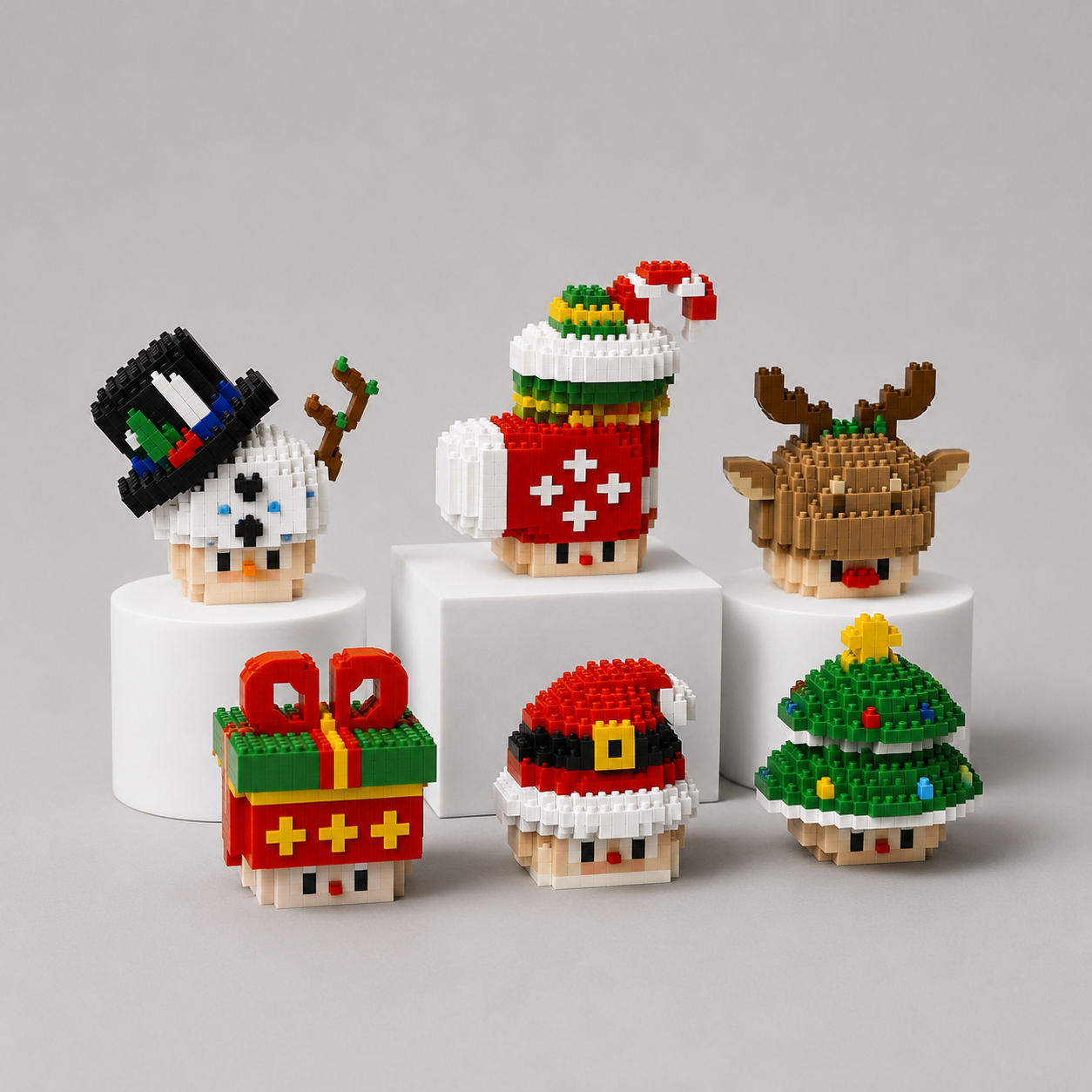 Kerst mini´s | Bouwsteentjes