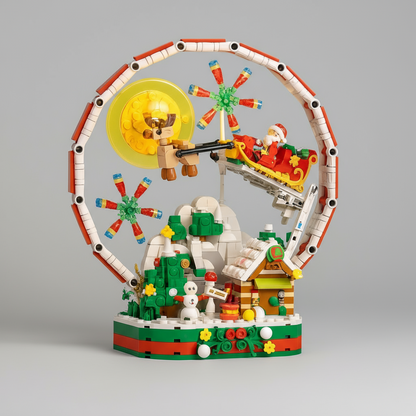 Kerst Reuzenrad | Bouwsteentjes