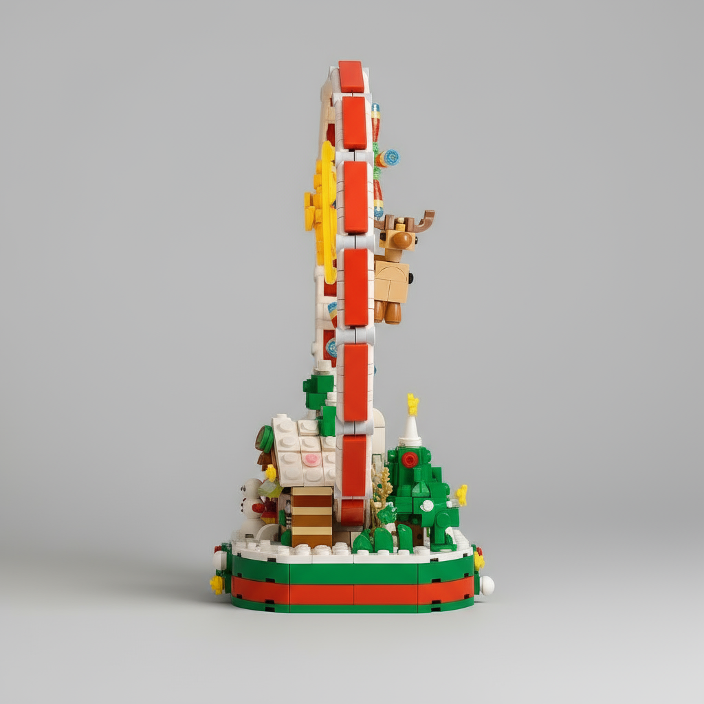 Kerst Reuzenrad | Bouwsteentjes