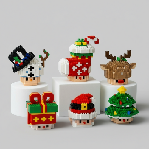 Kerst mini´s | Bouwsteentjes