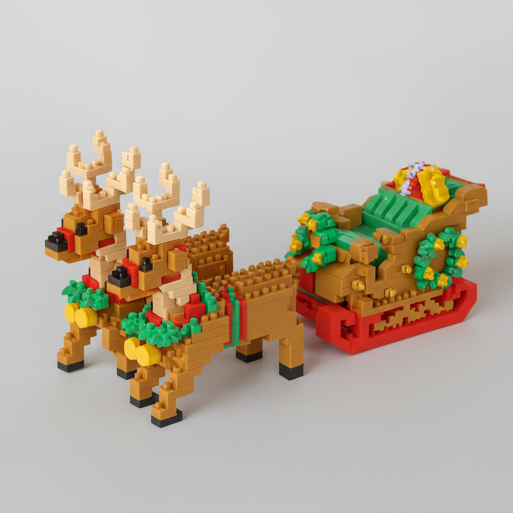Kerstslee | Bouwsteentjes