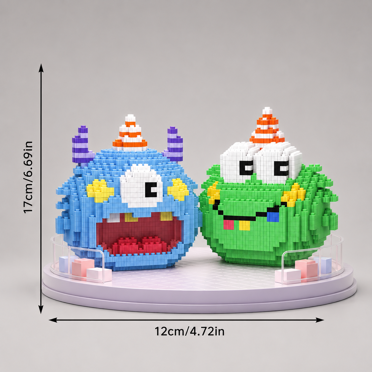 Grappige poppetjes | Bouwsteentjes
