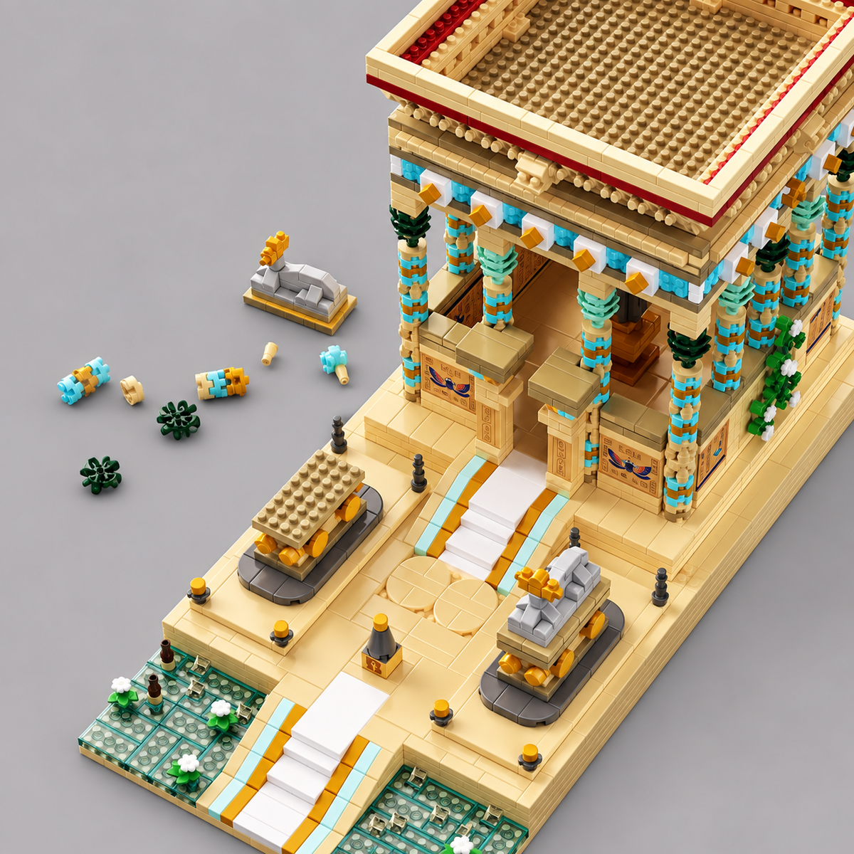Egyptische Tempel | Bouwsteentjes