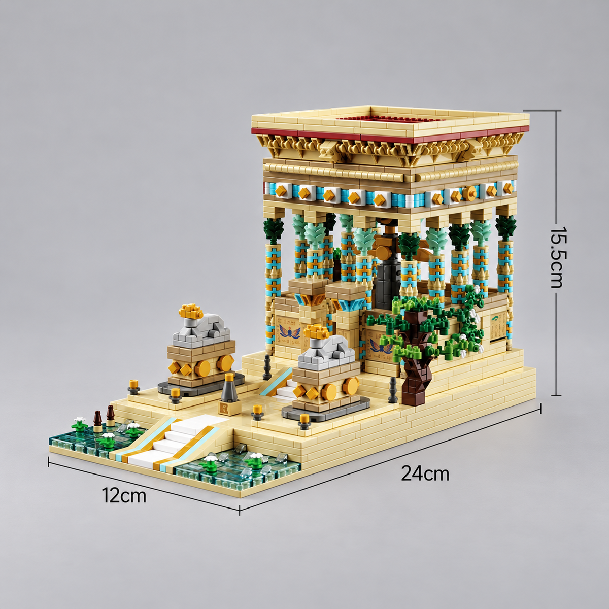 Egyptische Tempel | Bouwsteentjes