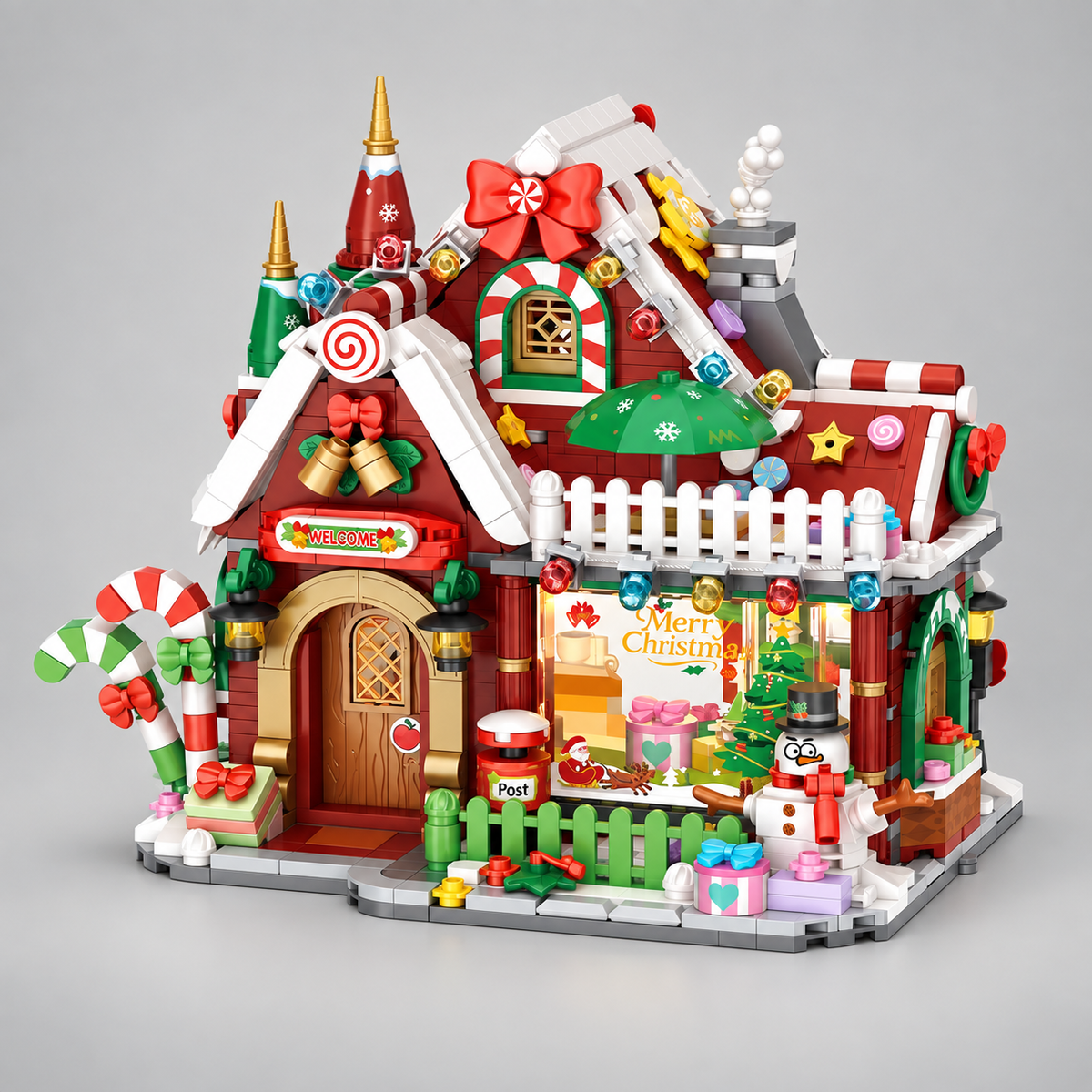 Kerst winkel | Bouwsteentjes