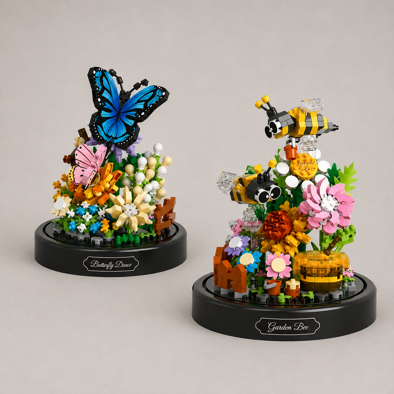 Vlinder tuin | Bouwsteentjes