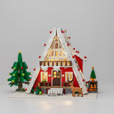 Kerst Chalet | Bouwsteentjes