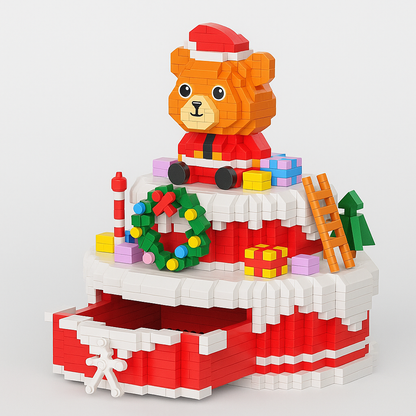 Kerst bakje | Bouwsteentjes