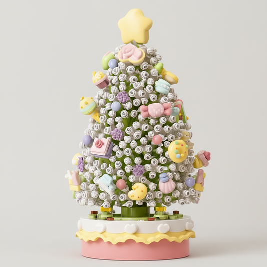 Zoete kerstboom | Bouwsteentjes