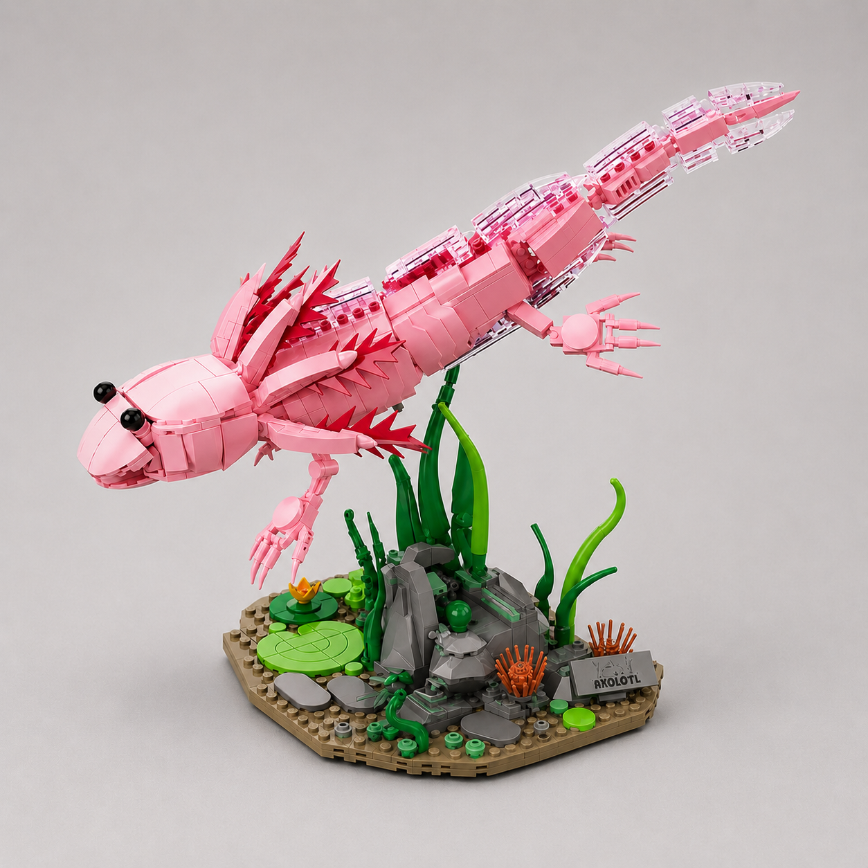 Axolotl | Bouwsteentjes