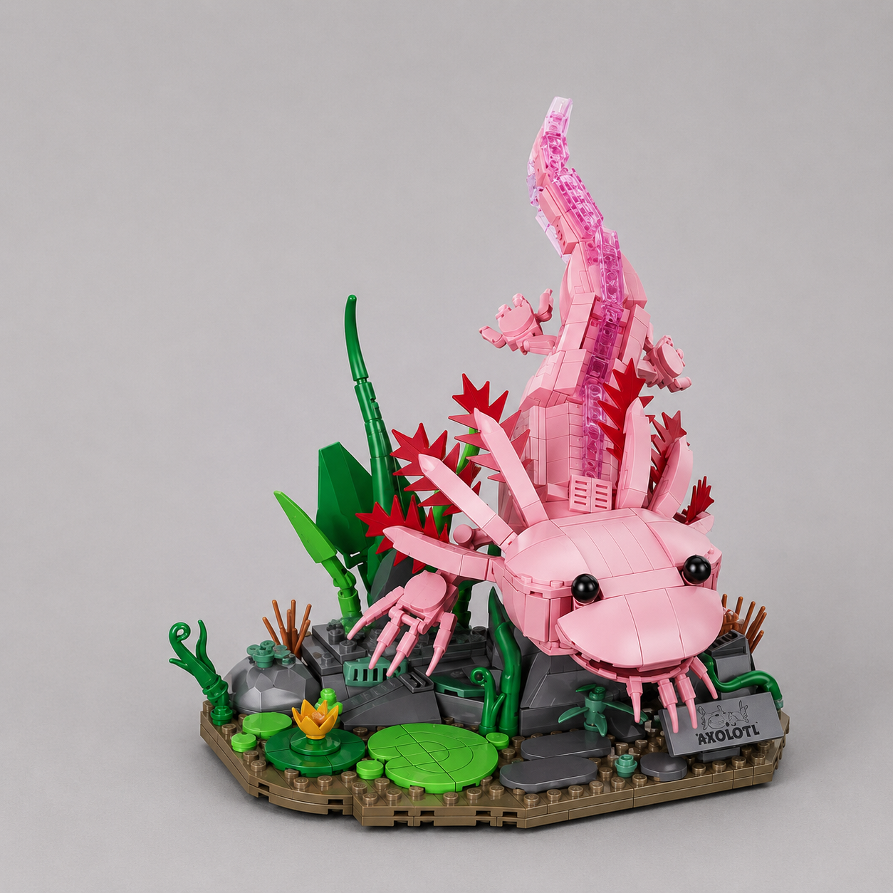 Axolotl | Bouwsteentjes