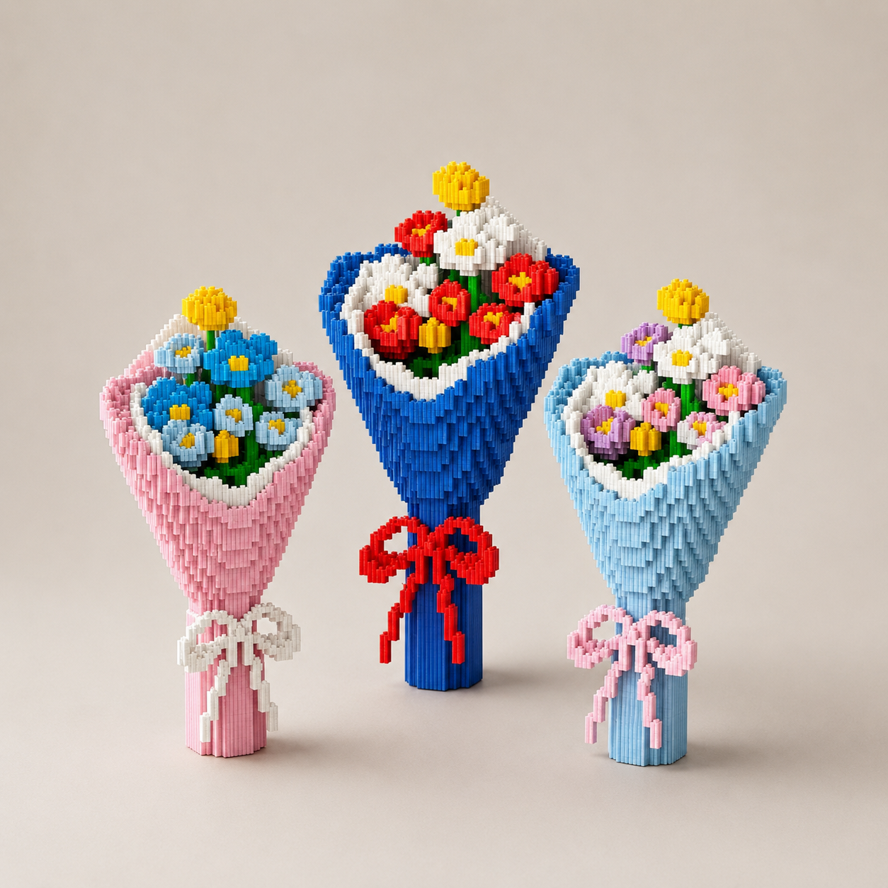 Bos bloemen | Bouwsteentjes