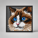 Ragdoll Schilderij | Bouwsteentjes