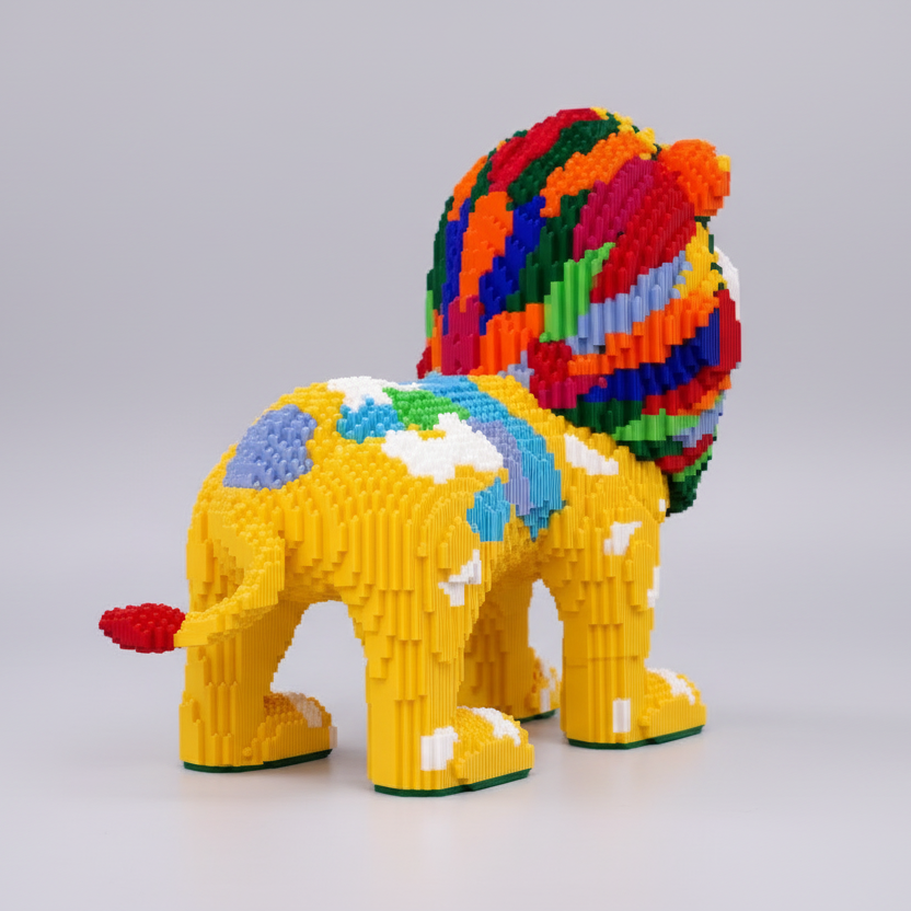 Stoere Leeuw | Bouwsteentjes