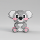 Grijze Koala | Bouwsteentjes