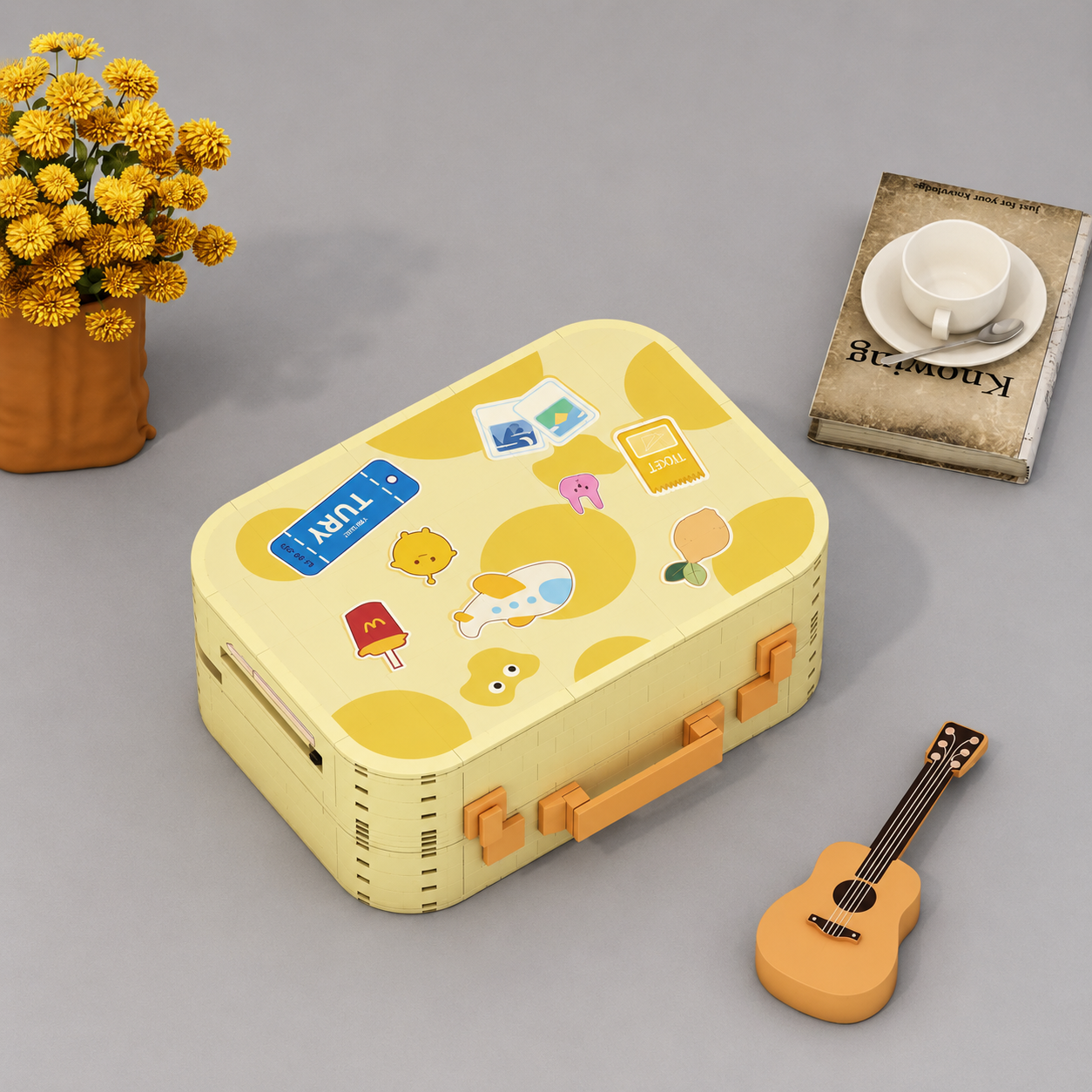 Mini Huis Koffer | Bouwsteentjes