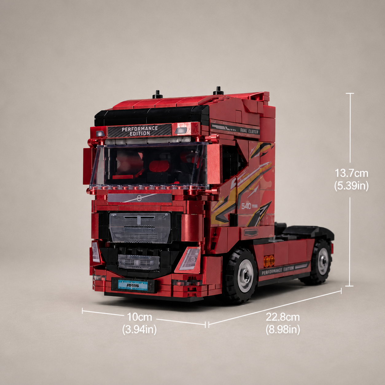 Transporttruck | Bouwsteentjes