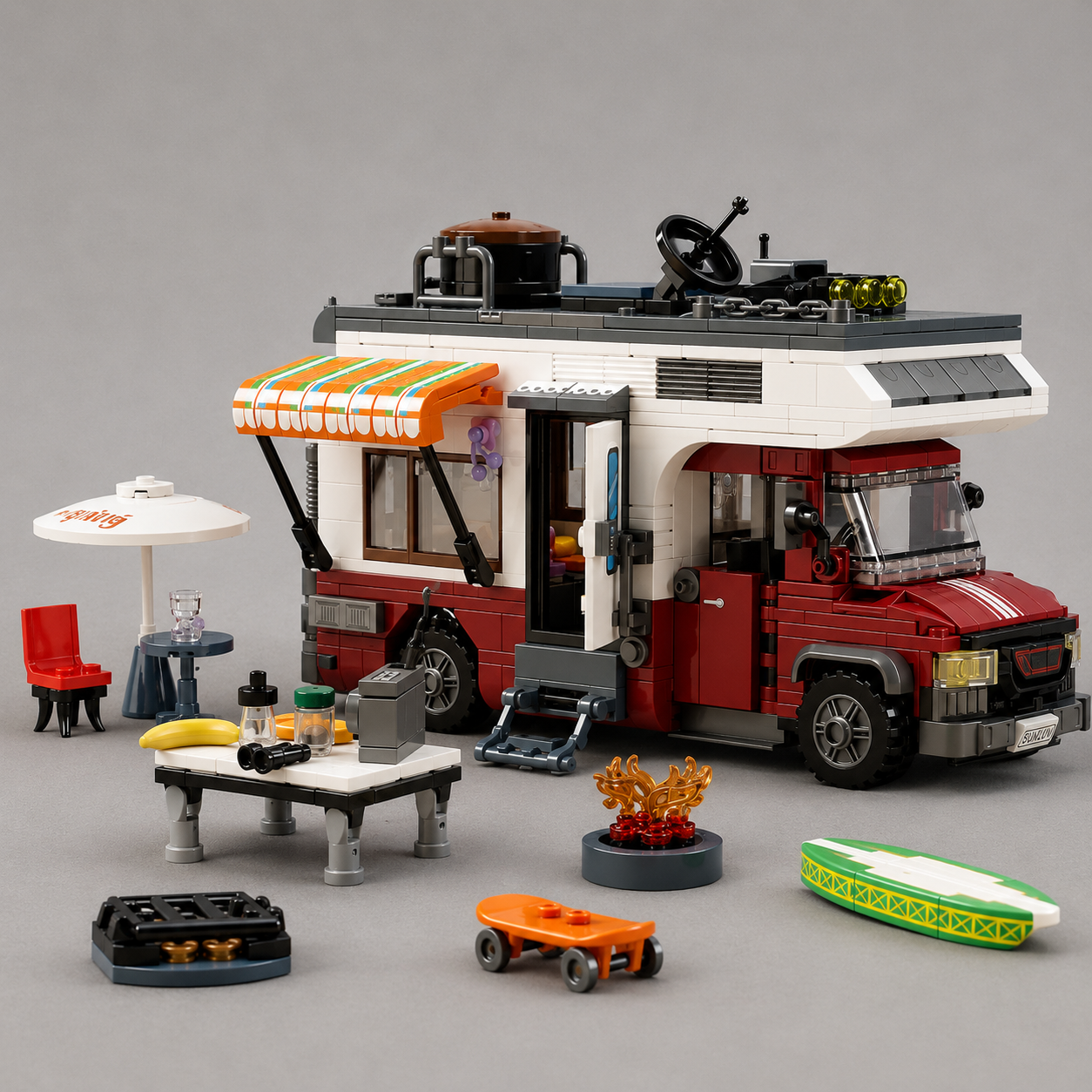 Buitencamper | Bouwsteentjes
