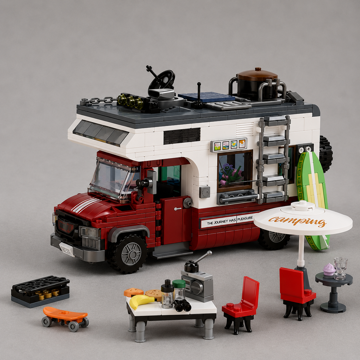 Buitencamper | Bouwsteentjes