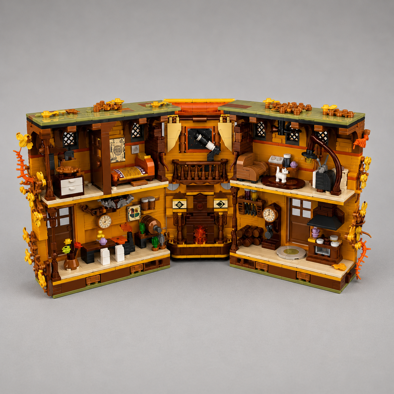 Magisch huis | Bouwsteentjes