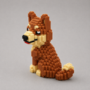Shiba Hondje | Bouwsteentjes