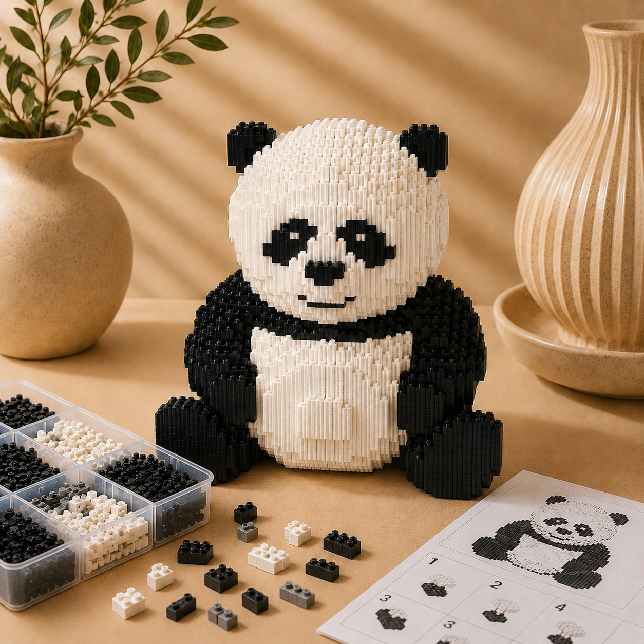 Panda | Bouwsteentjes