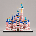 Roze Kasteel | Bouwsteentjes