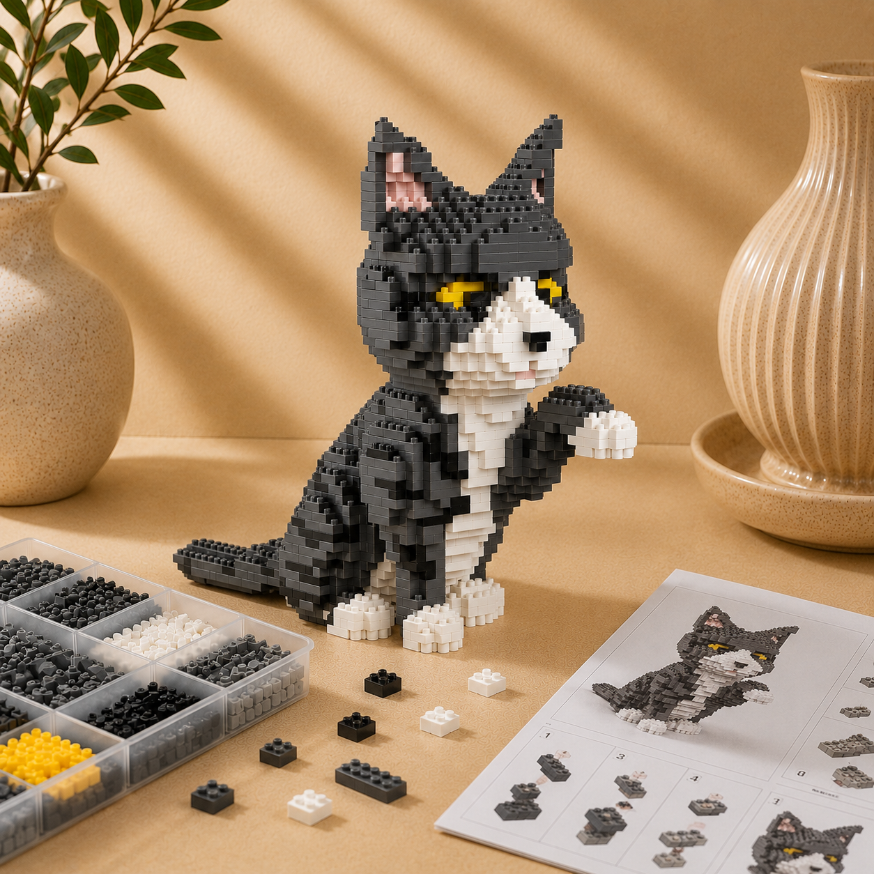 Grijze Kat | Bouwsteentjes