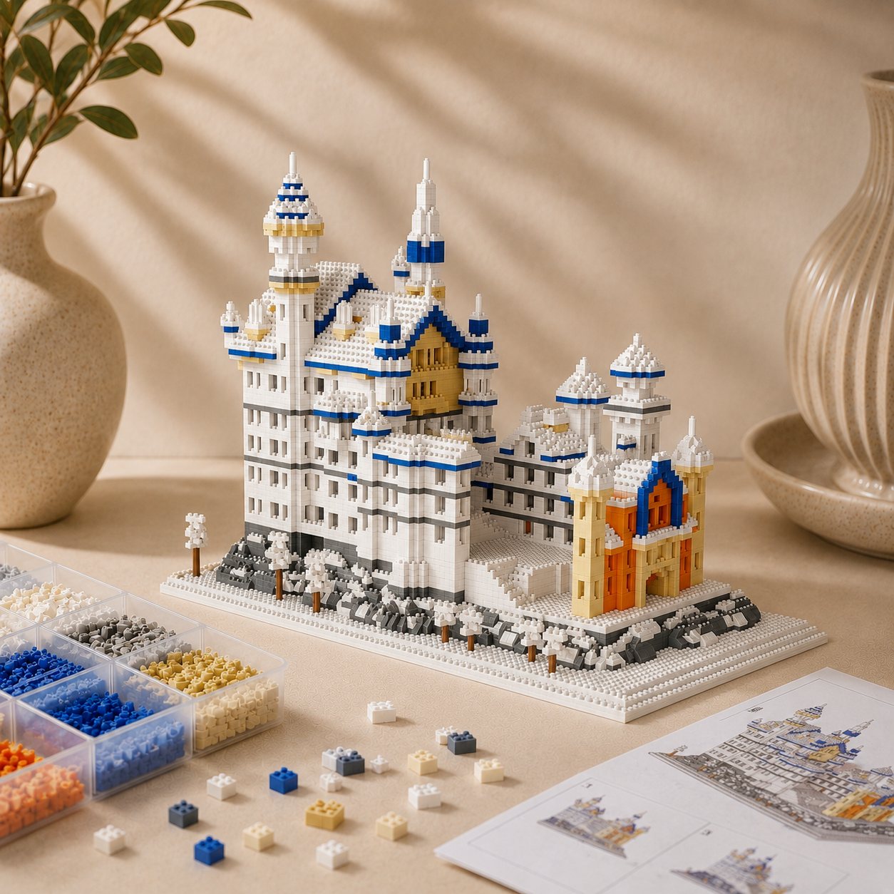 Swan Stone Castle | Bouwsteentjes