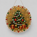 Kerst hanger | Kerstboom | Diamond painting