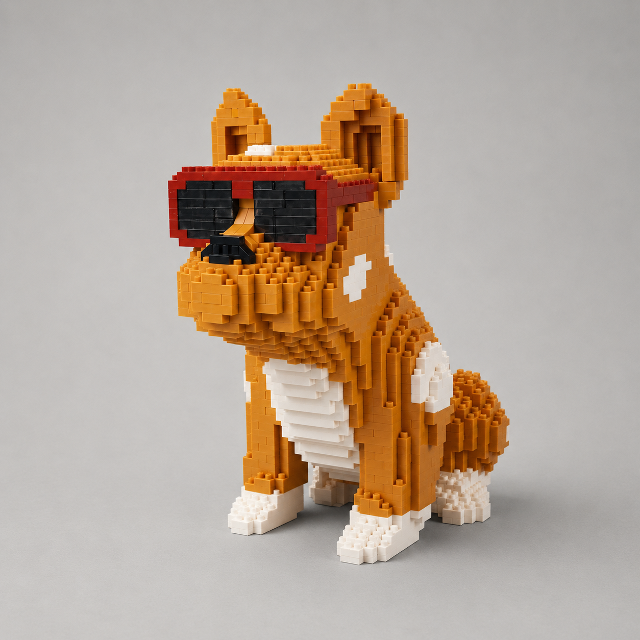Stoere Bulldog | Bouwsteentjes